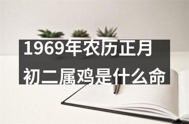 <h3>1969年农历正月初二属鸡是什么命