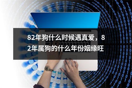 82年狗什么时候遇真爱，82年属狗的什么年份姻缘旺