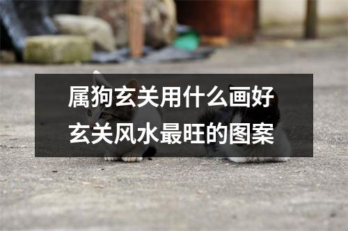 <h3>属狗玄关用什么画好玄关风水旺的图案