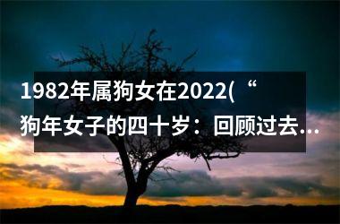 <h3>1982年属狗女在2025(“狗年女子的四十岁：回顾过去，展望未来”)