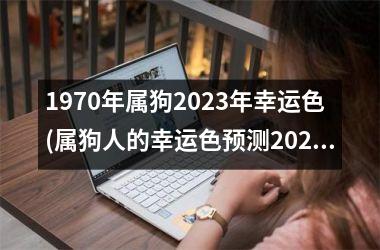 1970年属狗2025年幸运色(属狗人的幸运色预测2025)