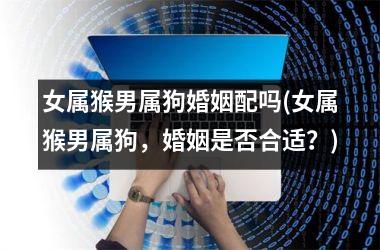 <h3>女属猴男属狗婚姻配吗(女属猴男属狗，婚姻是否合适？)