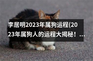 李居明2025年属狗运程(2025年属狗人的运程大揭秘！)