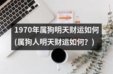 <h3>1970年属狗明天财运如何(属狗人明天财运如何？)