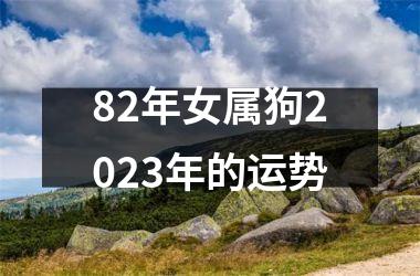 <h3>82年女属狗2025年的运势