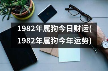 <h3>1982年属狗今日财运(1982年属狗今年运势)