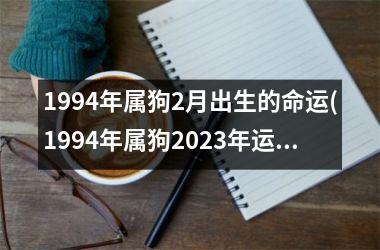 <h3>1994年属狗2月出生的命运(1994年属狗2025年运势及运程每月运程)