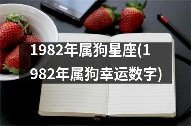 1982年属狗星座(1982年属狗幸运数字)