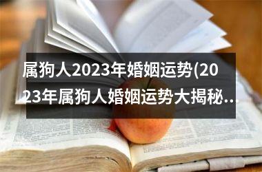 <h3>属狗人2025年婚姻运势(2025年属狗人婚姻运势大揭秘)