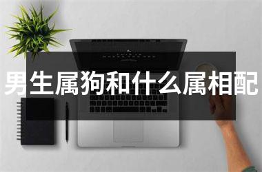 <h3>男生属狗和什么属相配