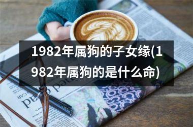 <h3>1982年属狗的子女缘(1982年属狗的是什么命)