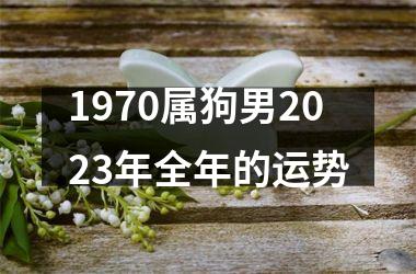1970属狗男2025年全年的运势