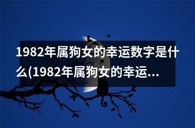 1982年属狗女的幸运数字是什么(1982年属狗女的幸运数字)