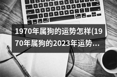 1970年属狗的运势怎样(1970年属狗的2023年运势和财运怎么样)