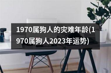 1970属狗人的灾难年龄(1970属狗人2025年运势)