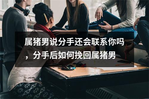 属猪男说分手还会联系你吗，分手后如何挽回属猪男