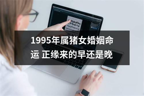 1995年属猪女婚姻命运正缘来的早还是晚