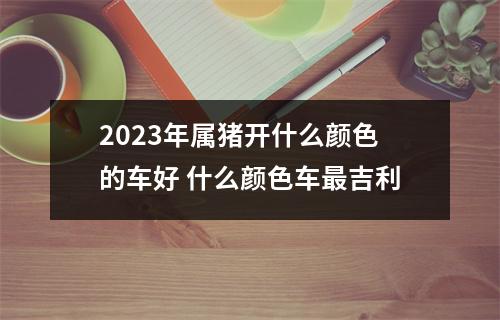 2025年属猪开什么颜色的车好什么颜色车吉利