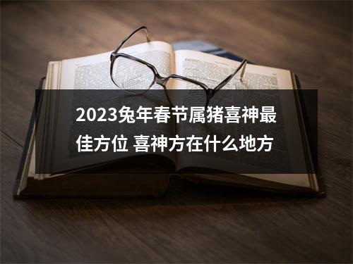 2025兔年春节属猪喜神佳方位喜神方在什么地方