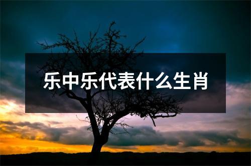 乐中乐代表什么生肖