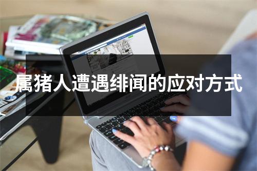 属猪人遭遇绯闻的应对方式