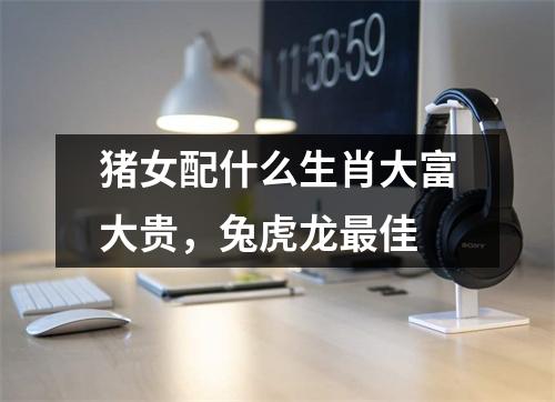 <h3>猪女配什么生肖大富大贵，兔虎龙佳