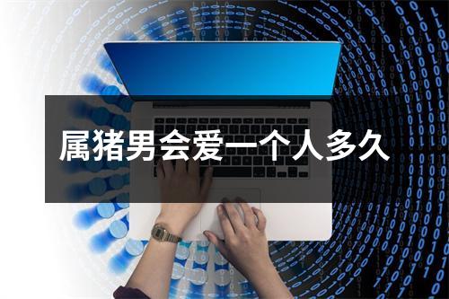 属猪男会爱一个人多久