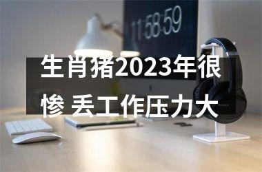 生肖猪2025年很惨 丢工作压力大
