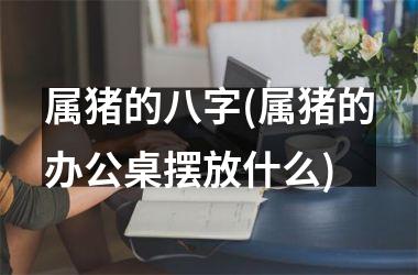 属猪的八字(属猪的办公桌摆放什么)