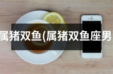 属猪双鱼(属猪双鱼座男)