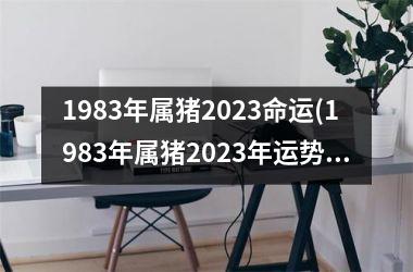 1983年属猪2025命运(1983年属猪2025年运势)
