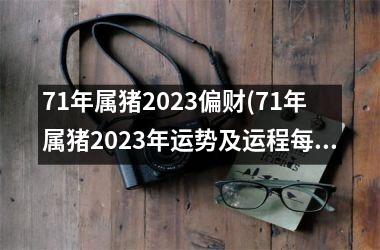 71年属猪2025偏财(71年属猪2025年运势及运程每月运程)