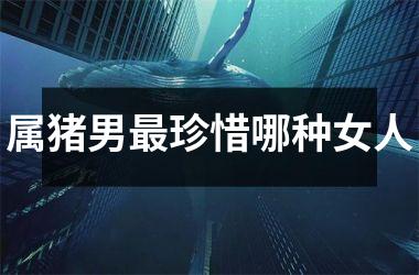 属猪男珍惜哪种女人