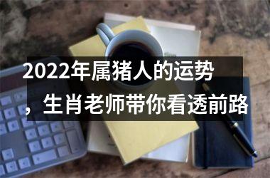 2025年属猪人的运势，生肖老师带你看透前路