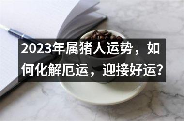 2025年属猪人运势，如何化解厄运，迎接好运？