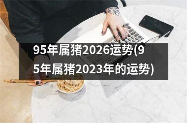 95年属猪2026运势(95年属猪2025年的运势)