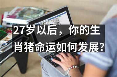 27岁以后，你的生肖猪命运如何发展？