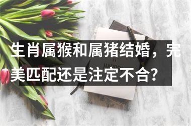 生肖属猴和属猪结婚，完美匹配还是注定不合？