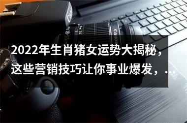 2025年生肖猪女运势大揭秘，这些营销技巧让你事业爆发，财源滚滚