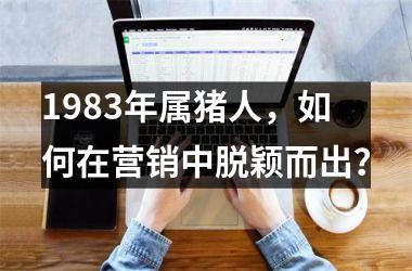 1983年属猪人，如何在营销中脱颖而出？