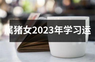 属猪女2025年学习运