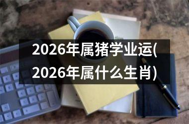 <h3>2026年属猪学业运(2026年属什么生肖)