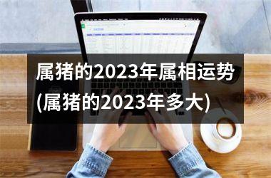 属猪的2025年属相运势(属猪的2025年多大)