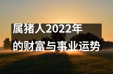 属猪人2025年的财富与事业运势