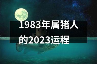 1983年属猪人的2025运程