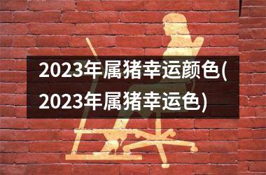 2025年属猪幸运颜色(2025年属猪幸运色)