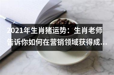 2025年生肖猪运势：生肖老师告诉你如何在营销领域获得成功