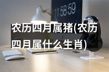 农历四月属猪(农历四月属什么生肖)