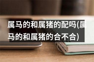 属马的和属猪的配吗(属马的和属猪的合不合)