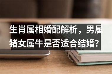 生肖属相婚配解析，男属猪女属牛是否适合结婚？